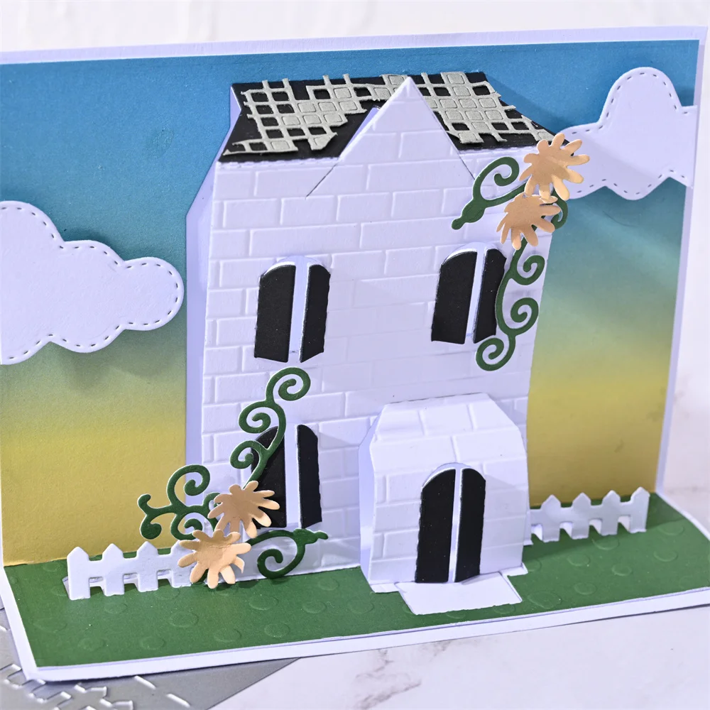 

New House Metal Cutting Dies DIY Scrapbooking Paper Photo Album Crafts Love Mould Punch Stencils Utensilios De Corte dies 2022