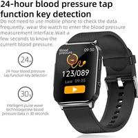 Non-invasive Blood Glucose ECG+PTT Smart Watch 1.83" Screen Blood Pressure Oxygen Body Temperature Smartwatch 60+Dials Watch Men 4