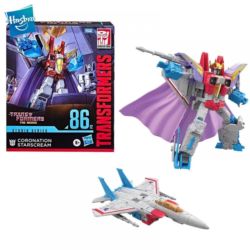 

Hasbro Takara Tomy Transformers Studio Series Ss86 Leader Class Coronation Starscream Action Figure Model Toy Autobot Collection