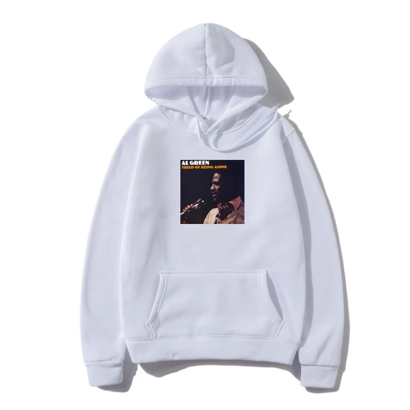 

Зеленая толстовка с капюшоном Al, черная верхняя одежда с капюшоном, новая трендовая верхняя одежда