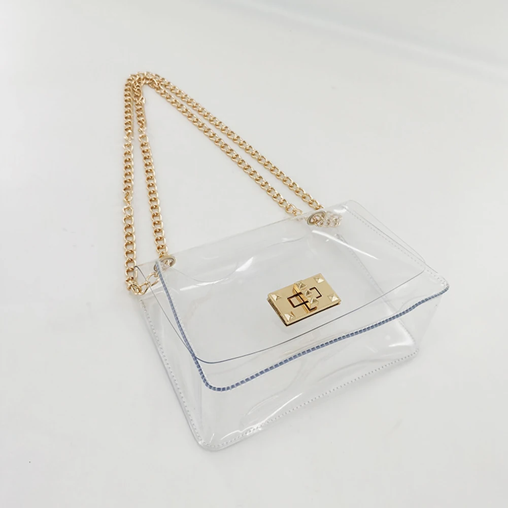 

Women's Bag 2022 Trend Design Luxury Handbag Women Transparent Bucket Bag Clear PVC Shoulder Bag Female Crossbody Messenger Bags