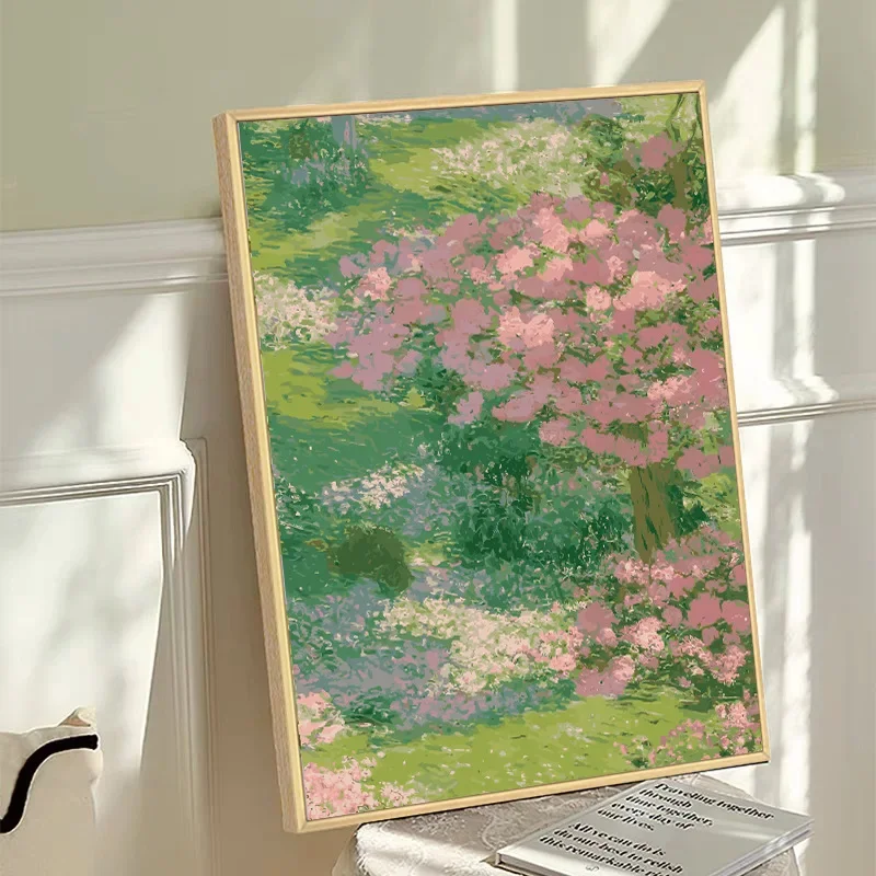 

2036808 Digital oil painting art oil mountain art oil painting living room floor decorative painting