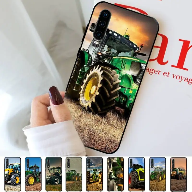 

Farm Vehicle Tractor Phone Case for Huawei P30 40 20 10 8 9 lite pro plus Psmart2019