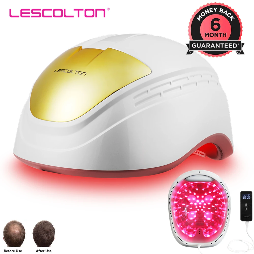 Lescolton Laser Hair Growth Helmet Laser Hair Regrow 80 Medical diode Cap LLLT Hair Loss Treatment Device Caps for Men and Women