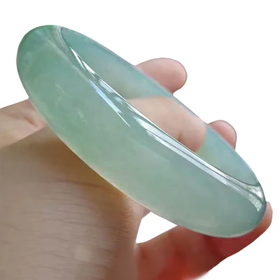 

Натуральный светильник бирманский изумруд 54-64 мм браслет элегантная принцесса ювелирные изделия лучший подарок для мамы и девушки