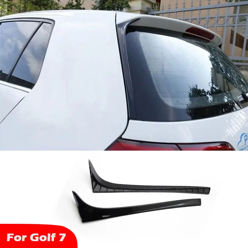 

1 пара, задний спойлер для автомобиля, детали для модификации, заднее крыло, боковое крыло, Задняя деталь для Golf 7 MK7 2014-2018