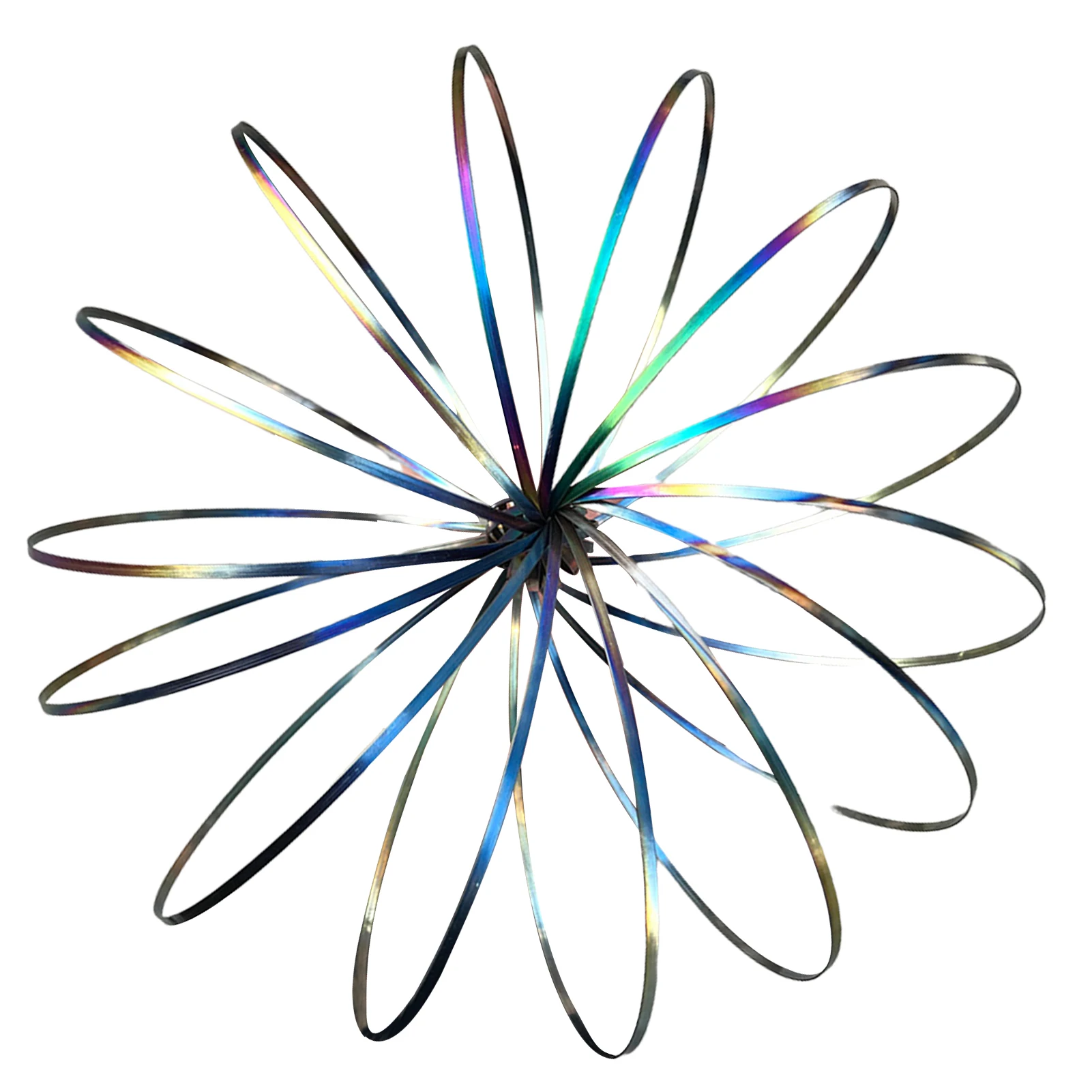 

Спиральное металлическое кольцо на руку, кинетическая образовательная Весенняя игрушка, волшебное устройство для снятия стресса, кинетиче...