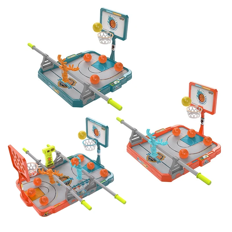 

Desktop Interactive Basketball Table VS Toy Parent-Child Interaction Decompression Rivalry Game Machine