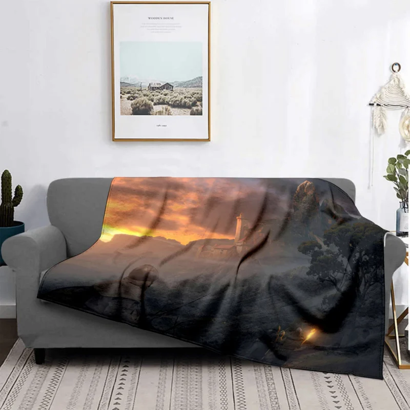 Домашнее украшение плюшевое одеяло для дивана красочное покрывало с животными