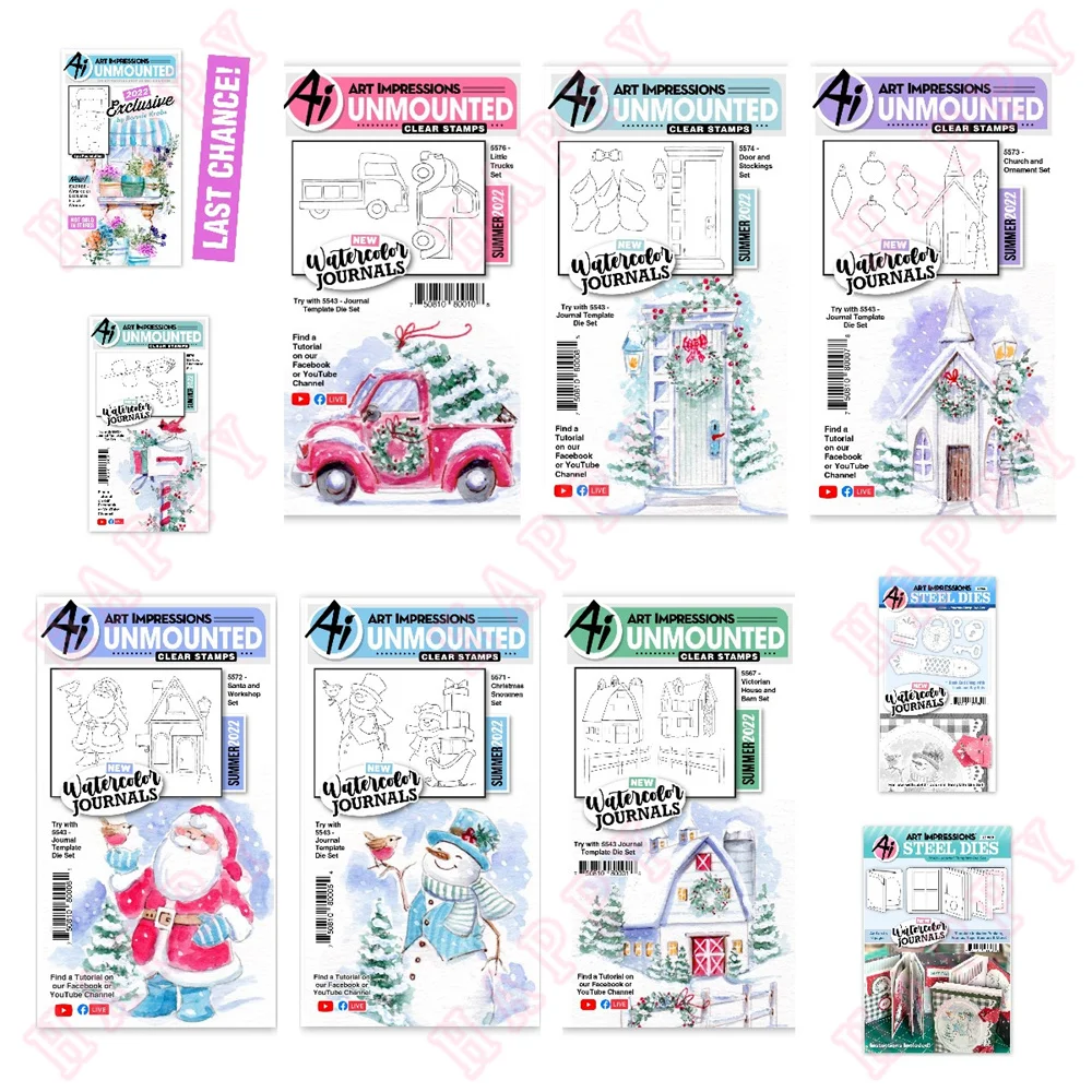 

Christmas Decorations All Things Clear Stamps And Metal Cut Dies Template DIY Scrapbook Album Paper Card Decoration Embossing