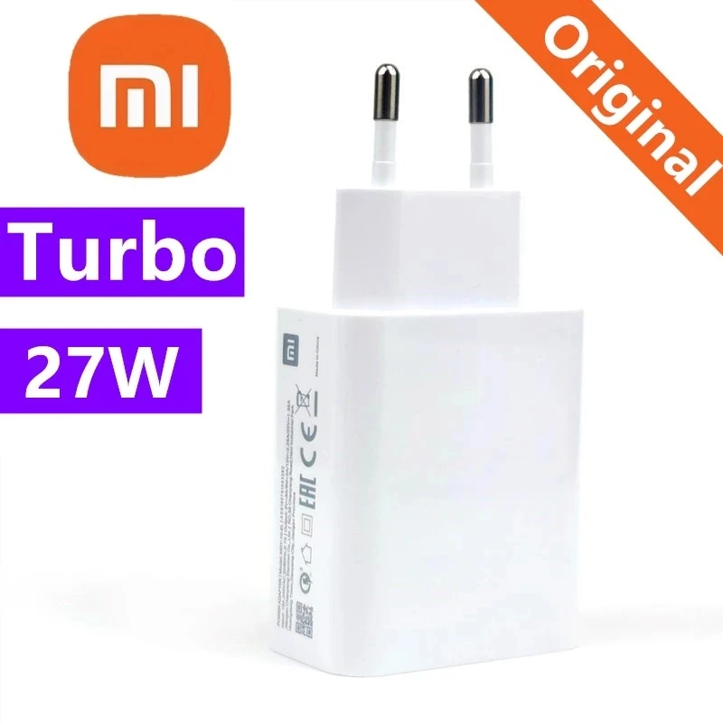 

Original Xiaomi Charger 27W EU/US Fast Charge Adapter Type C Cable For Mi 9 8 SE 9T pro Redmi Note 7 K20 Pro Turbo Carregador