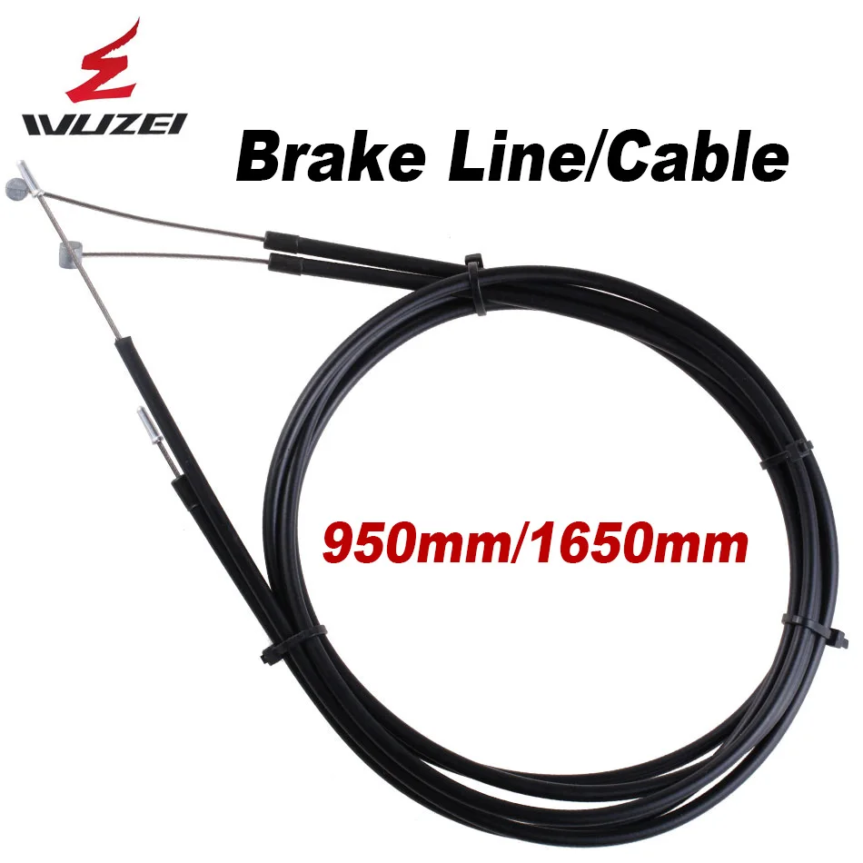 

WUZEI MTB Brake Line Road Bike Brakes Cable Front Rear Mountain Bike Brake Tube Rubber Stainless Steel Bicycle Repair Parts