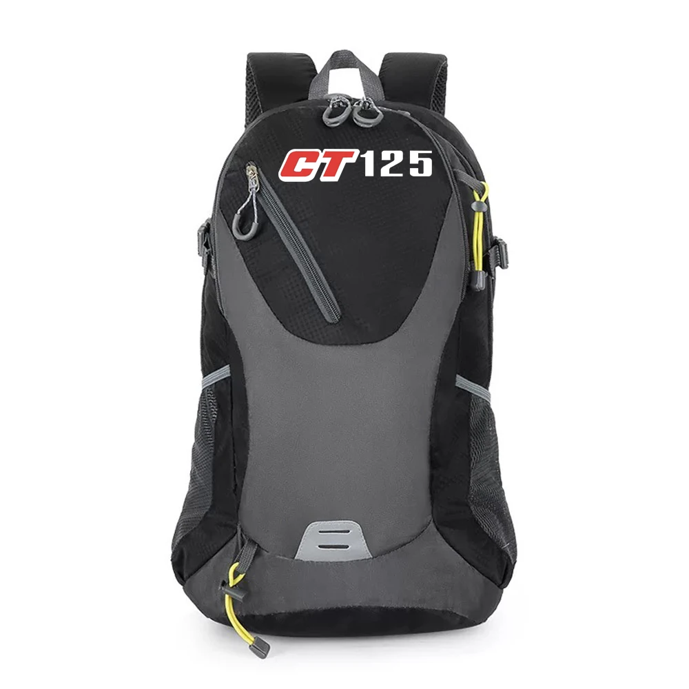 

Для Hunter Cub CT125 мотоцикл 2023 новая уличная спортивная сумка для альпинизма мужской и женский вместительный дорожный рюкзак