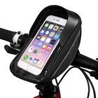 Влагозащищенная велосипедная сумка WTUVIVE с сенсорным экраном, передний держатель сотового телефона для велосипеда с велосипедной сумкой, велосипедные аксессуары, сумка для горного велосипеда
