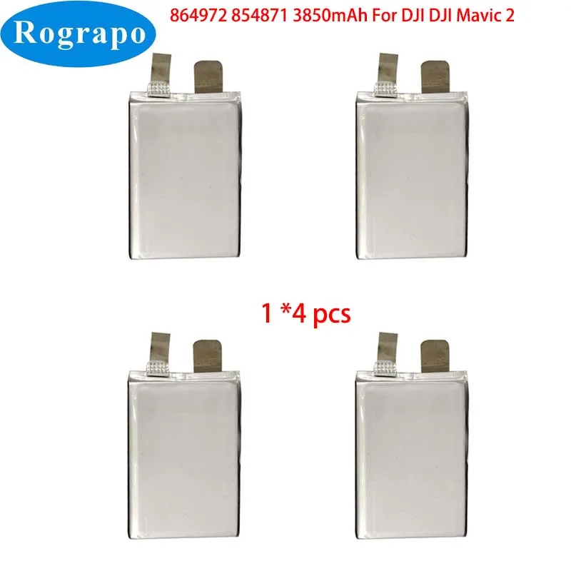 4 шт. Новинка 3850 мАч 854871 864872 864972 OEM Дрон Полетный Аккумулятор для DJI Mavic 2 Mavic2 UAV DIY