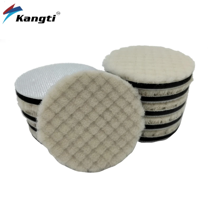 

2 шт. 3-дюймовая Автомобильная Шерстяная накладка для полировки, буферная Накладка для автомобильного удаления царапин в японском стиле, тяж...