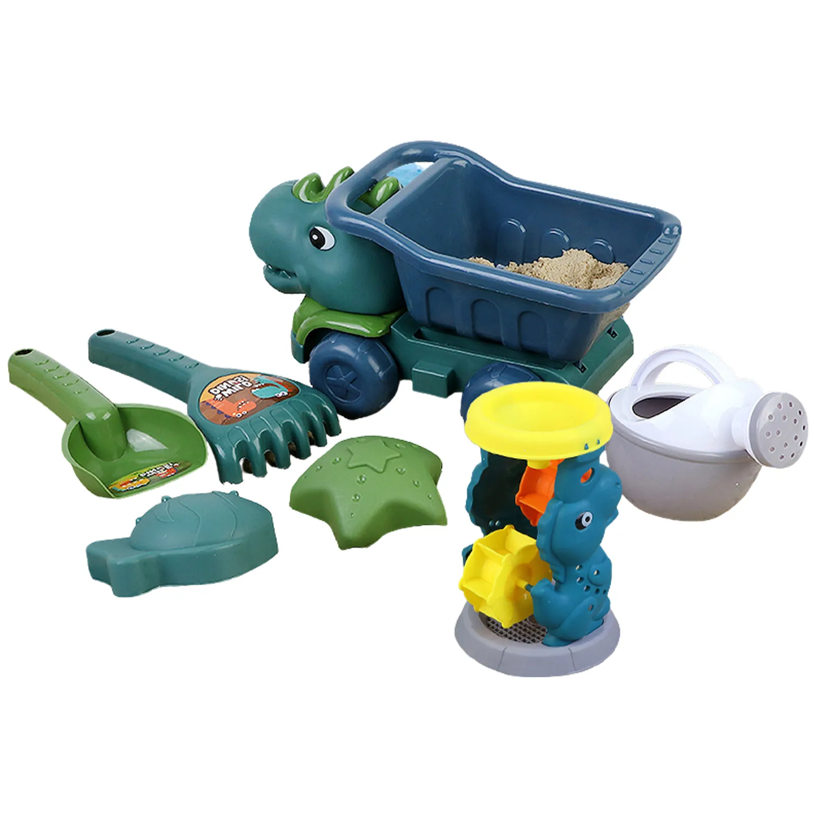 

Sand Toy Beach Toys Set Sand Toy For Toddlers Dinosaur Theme Beach Sand Toys Sand Buckets Shovels Sand Molds