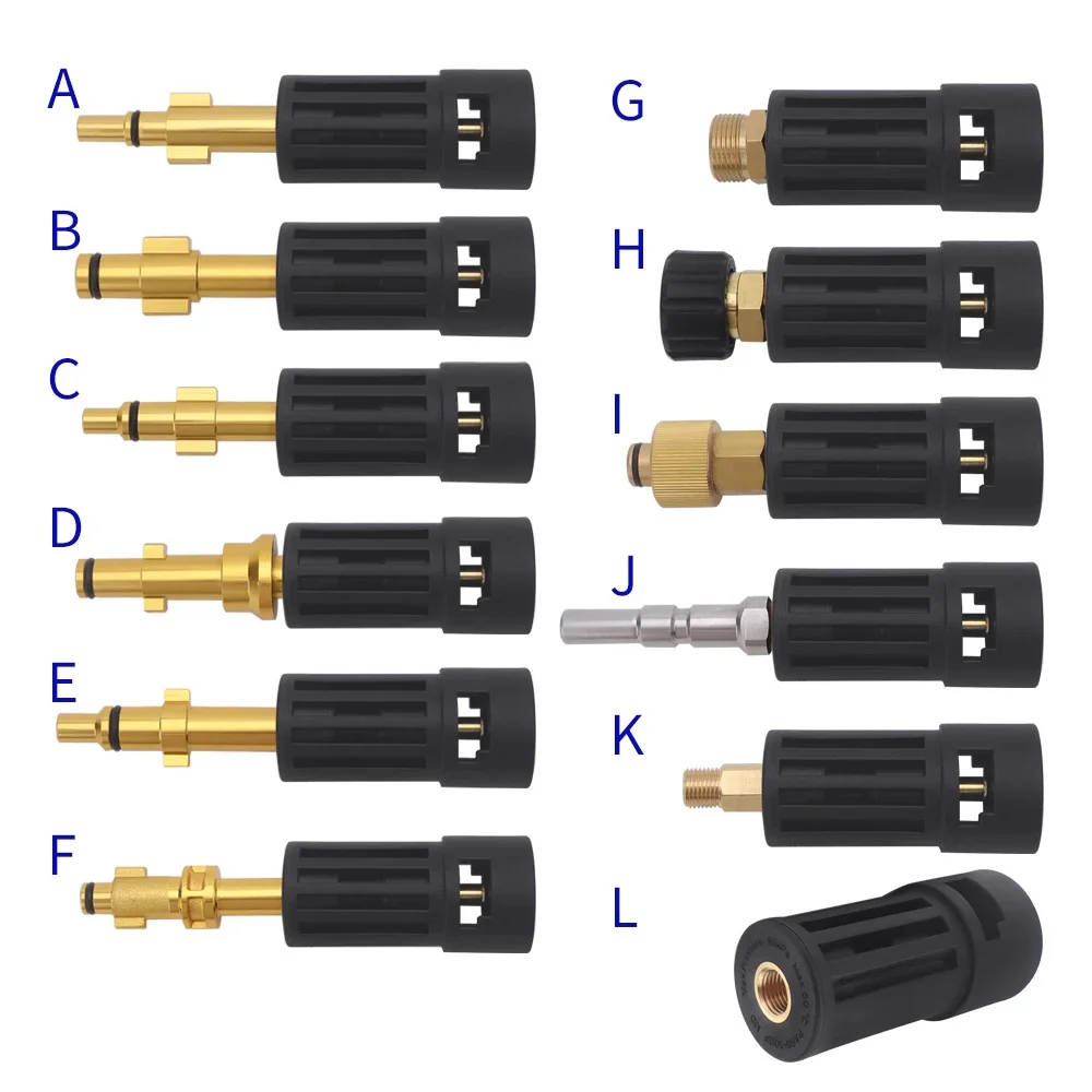 

Pressure Washer Connector Adapter for Connect AR/Interskol/Lavor/Bosche/Huter/M22 Lance Wand to Karcher Water Gun Female Adapter