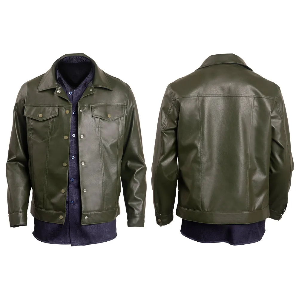 

Teen Wolf: The Movie Derek Hale Cosplay Costume Man Jacket Coat Two-piece Outfits Halloween Carnival Party Suit Disguise Top