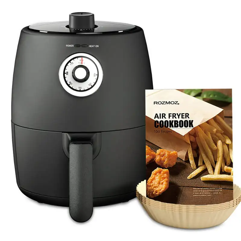 

Air Fryer, 2 Quart Capacity with Air Fryer Paper Liners 50Pcs For Cooking kitchen