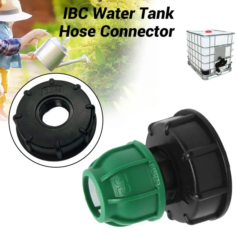 

IBC Tank Adapter Hose Thread Connector Fitting Parts 20/25/32mm Hose Garden Pipe Joint Connector Garden Irrigation