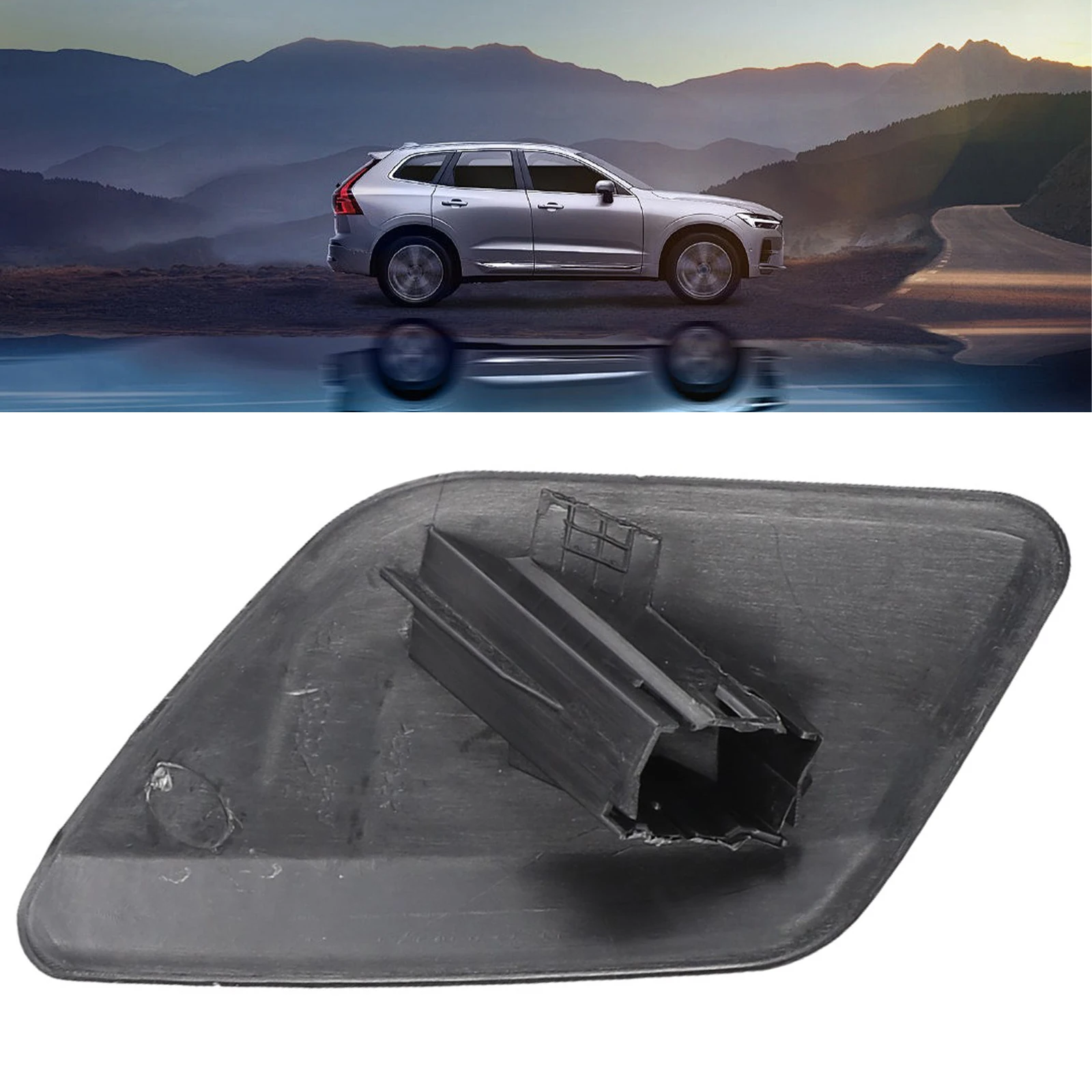 1 пара крышек омывателя передней фары автомобиля для Volvo 2011-2013 S60 39802699 39802681 Крышки
