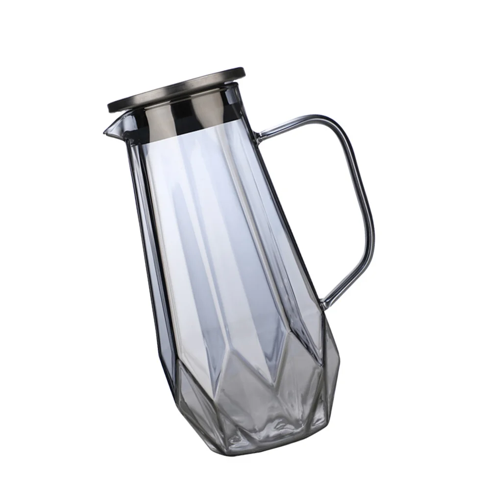 

Pitcher Water Jug Tea Cold Bedside Lid Beverage Kettle Hot Iced Jar Spout Pitchers Fridge Lids Drink Coffee Ice Dispenser
