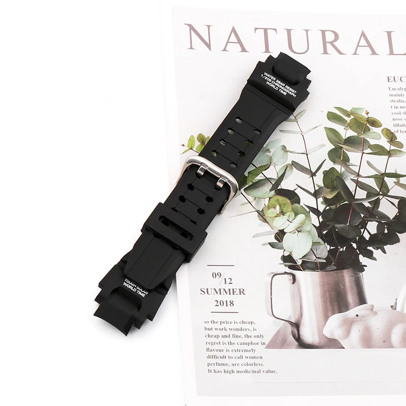 Rubber strap suitable for Casio GW-4000 GA-1000 GW-A1000 GWA-1100 men's and women's strap watch accessories