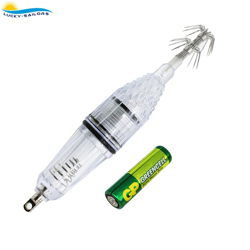 

Рыболовный джиг-крючок, 12 см, с мигающей искусственной приманкой, приманка для кальмара на глубину, приманки для подводной рыбалки