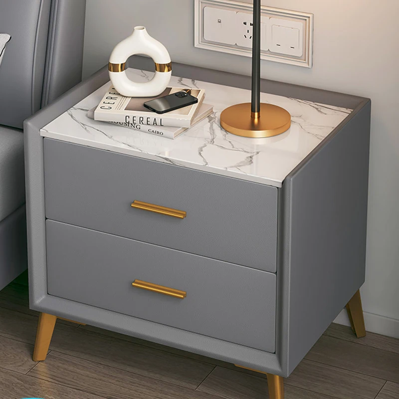 

Simple Bedside Table Handle Nordic Modern Bedroom Books Storage Wood Nightstands European Nachttisch Home FurnitureLJYXP