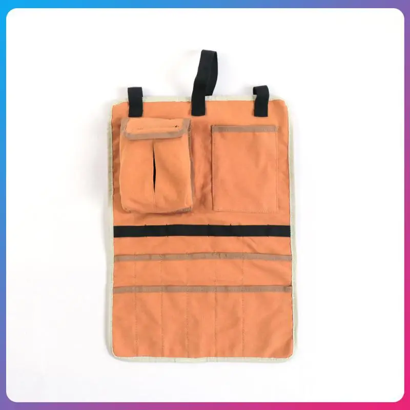 

Camping Hanging Bag Multifunctional Picnic Tableware Storage Bag Portable Barbecue Cutlery Organizer Hanging Bags Outdoor Tools