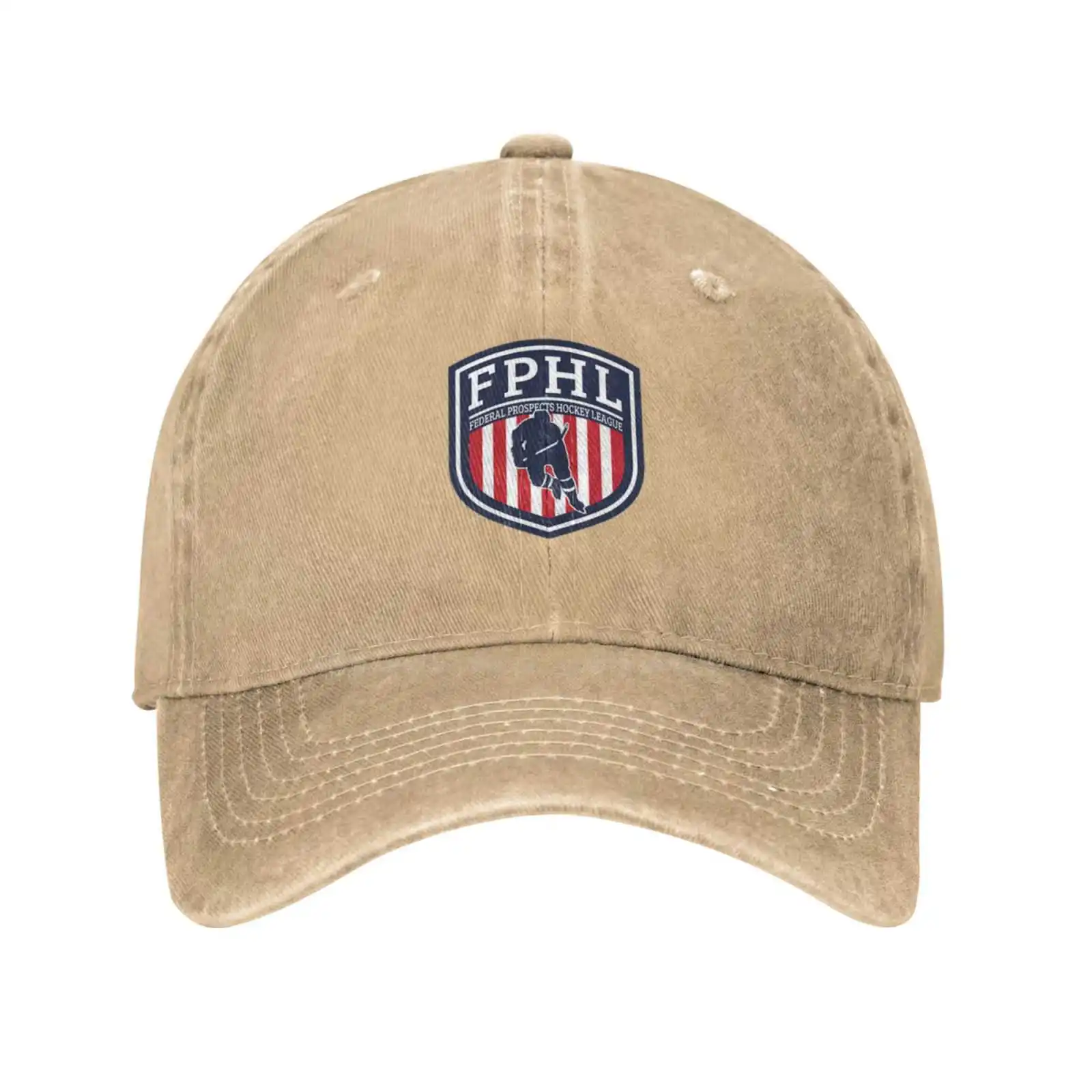 

Federal Hockey League (FHL) logo Fashion quality Denim cap Knitted hat Baseball cap