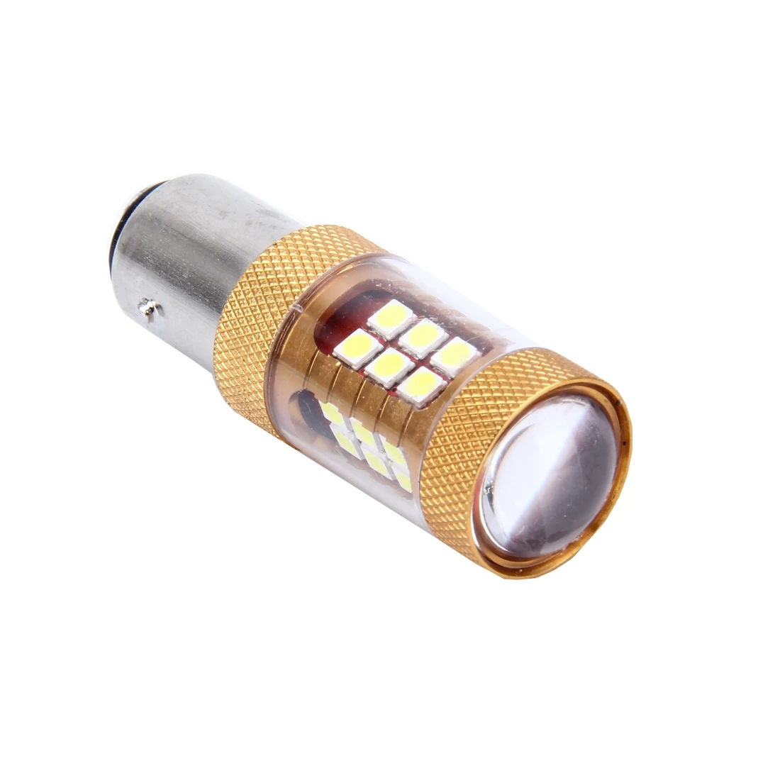 2 шт. 1157/BAY15D 15 Вт 1300LM 6500K 28 SMD-3030 светодиодный автомобильный тормозной светильник s Поворотный Светильник, DC 12 В (белый светильник)