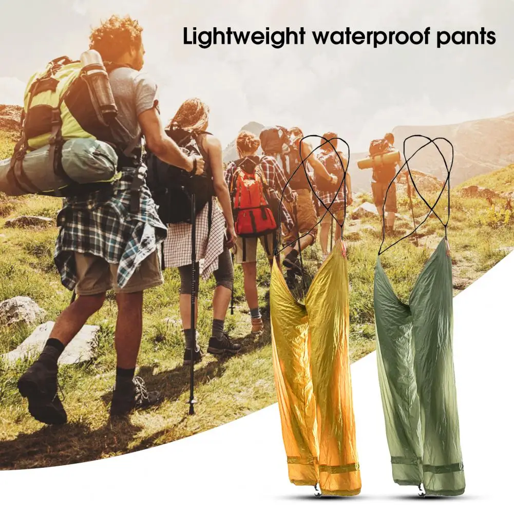 

1 Pair Snow Gaiters Premium One Size Thin Rain Proof Climbing Gaiters for Backpacking Leg Gaiters Ski Gaiters