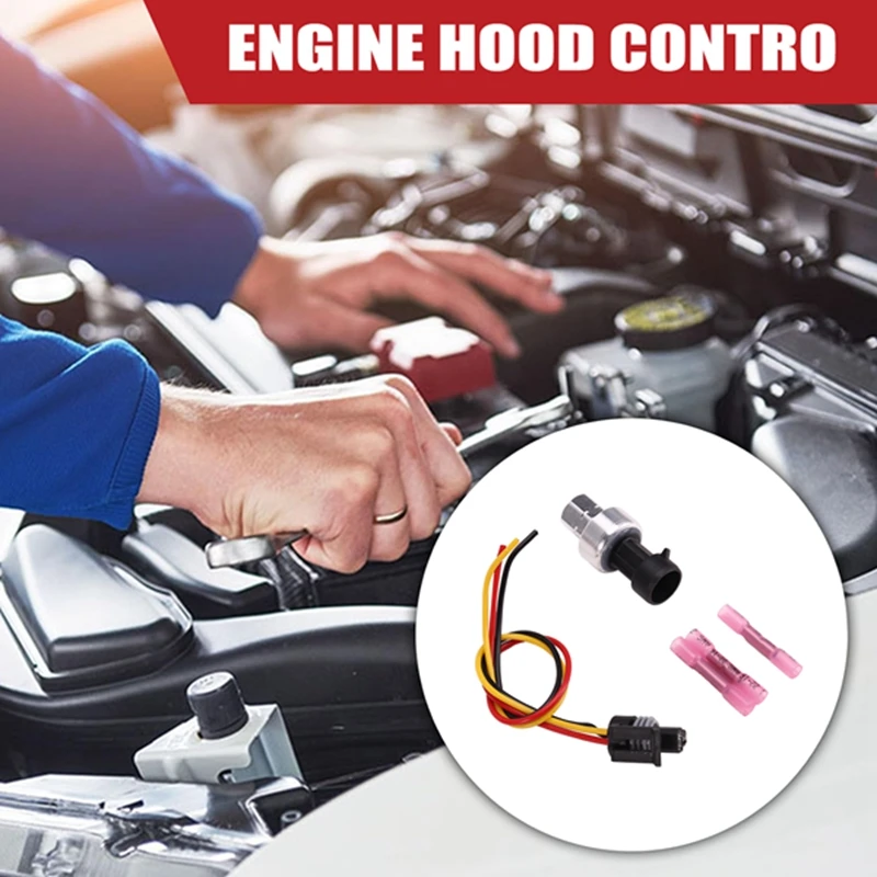 Датчик и разъем давления хладагента кондиционера 13587668 Подходит для GM Buick Chevrolet