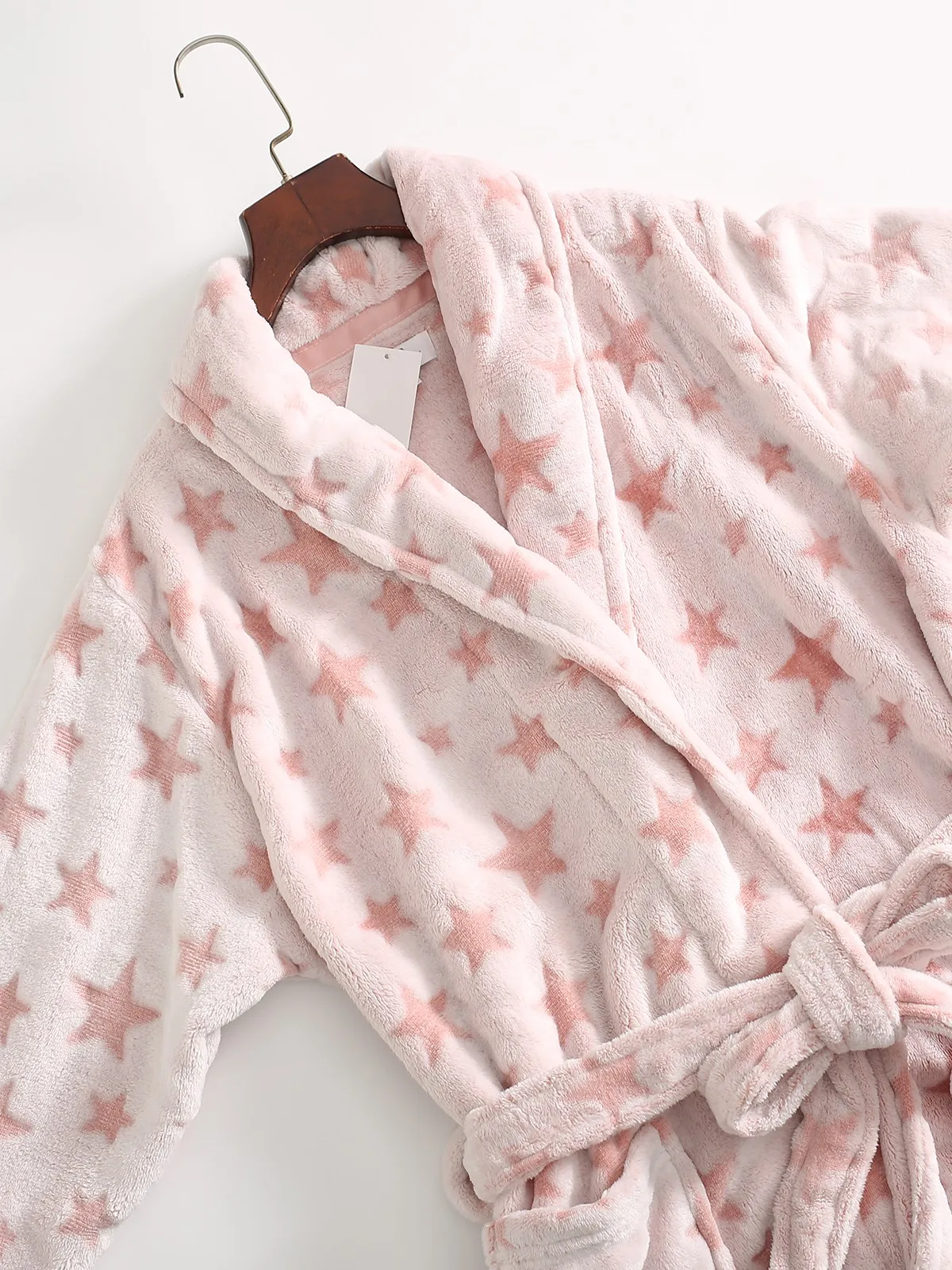 Французский одиночный! 8 франков ~ осенне-зимняя домашняя фланелевая длинная