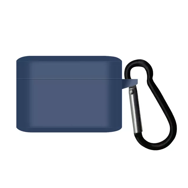 

Silicone Shell Cases Bluetooth-compatible Wireless Earphone Cover for 1MORE PistonBuds Pro Charging Box Bags with Carabiner