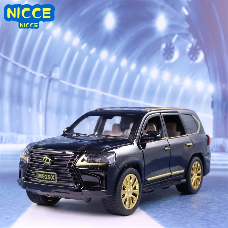 

Nicce 1:24 Lexus LX570 M929X Diecasts Alloy Car Model Collectibles Boy Birthday Present Children's Toy Car A396