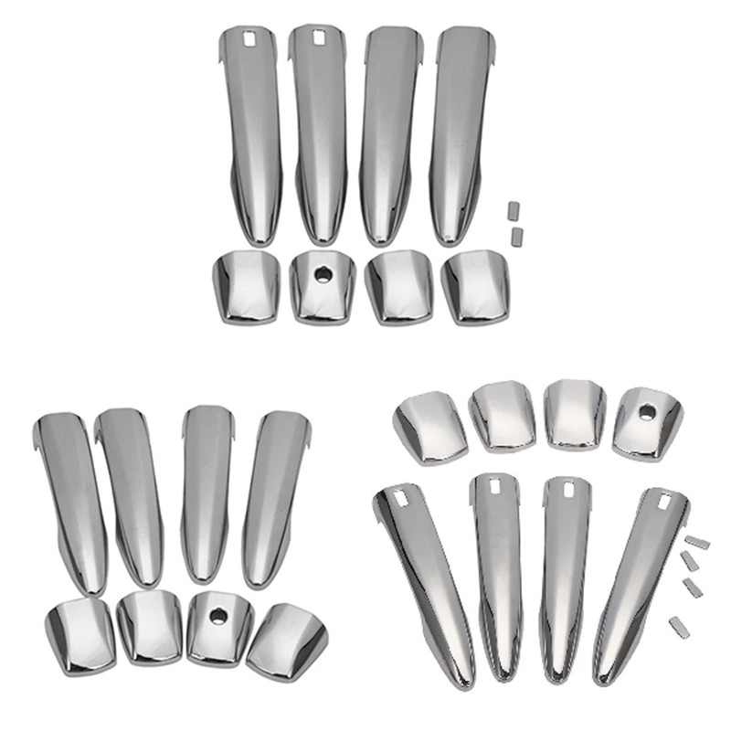 

ABS Chrome Trunk Rear Door Handle Cover Moulding Trim For Nissan Rogue 2021 2022 Entry Car Styling