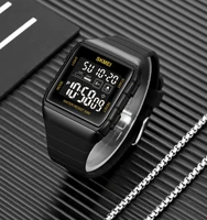 skmei sport digital watch men fashion simple waterproof chronograph countdown led military wrist watch relogio masculino1960