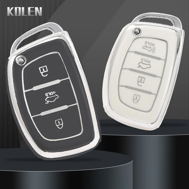 

Чехол для автомобильного ключа из ТПУ для Hyundai Tucson Sonata Fe Creta ix25 ix35 ix45 i10 i20 i30 i40 Verna Solaris Mistra Elantra Accent