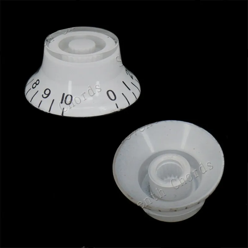 

4Pcs Flying Saucer Style Speed Control Knobs For Electric Guitar pots Tone volume knobs Buttons Guitar Accessories