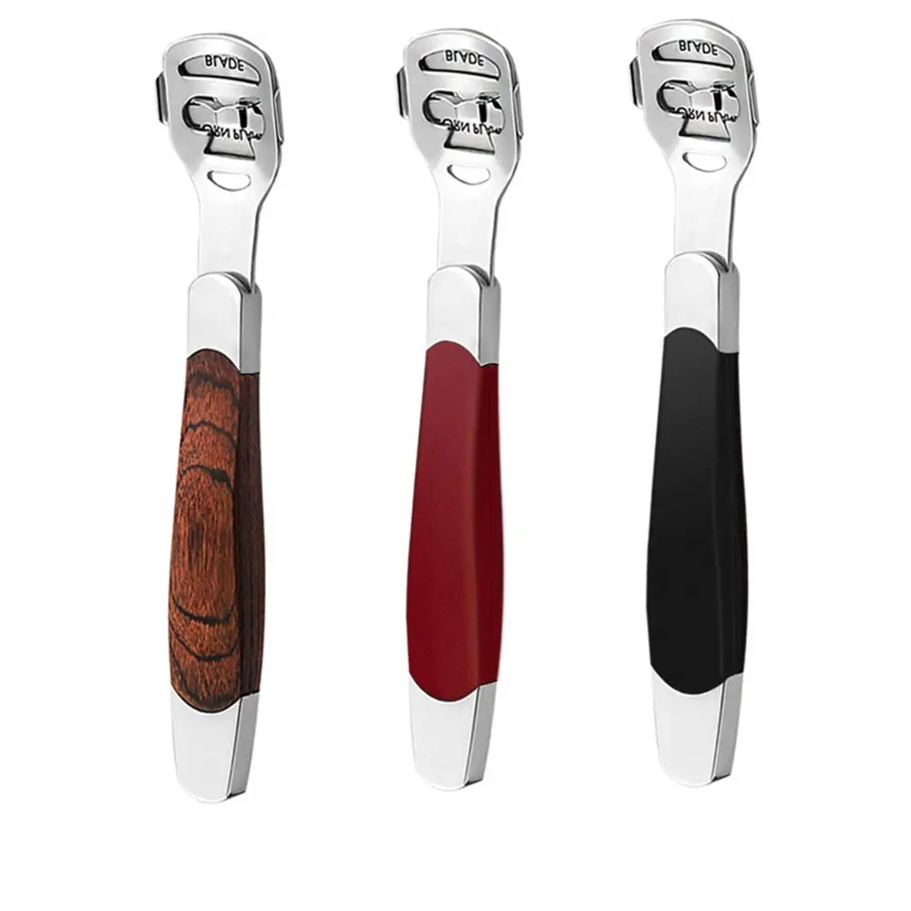 

Профессиональная прочная Бритва для ног из нержавеющей стали, бритва для кожи ног, Простые портативные бритвы для педикюра