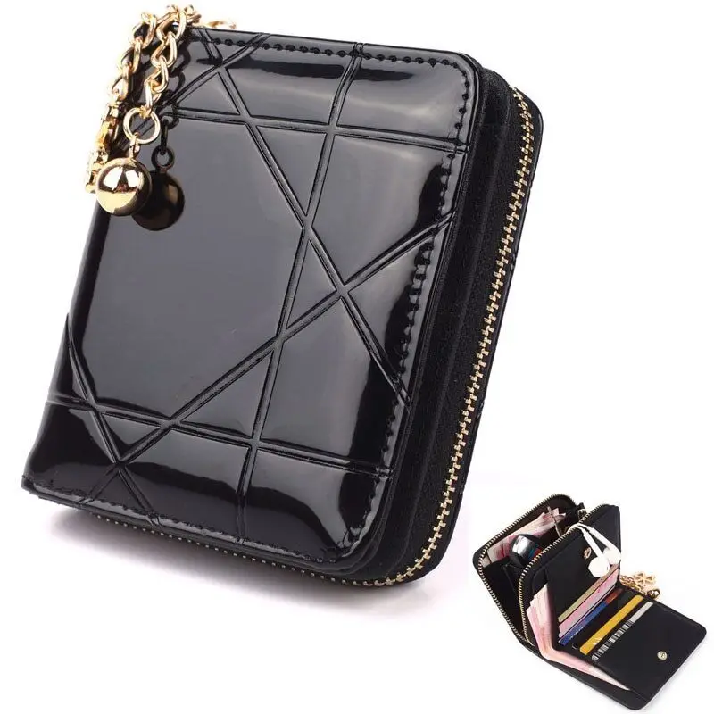 

Women Credit Card Holder Case Wallet Coin Purse Short 3 Folding Small Wallet