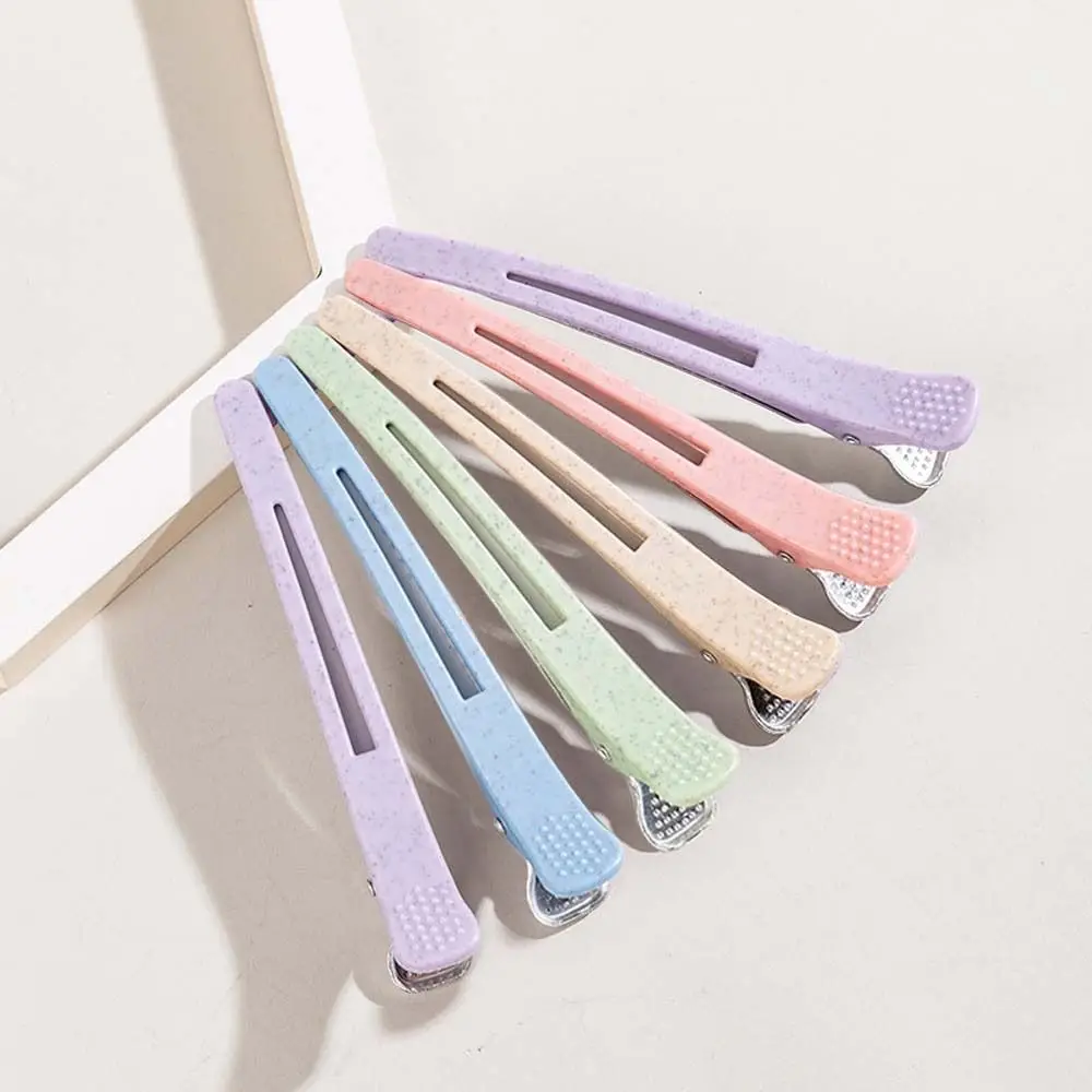 

1 шт. разноцветная Пшеничная солома, искусственная перегородка, зажим для местоположения для женщин, инструмент для укладки волос