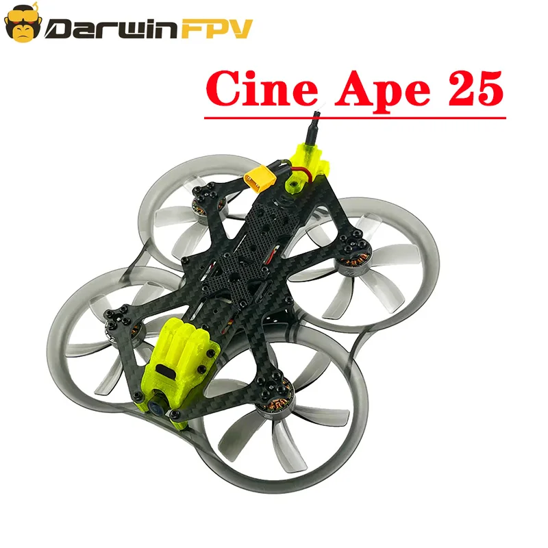 

Беспилотный кинематографический FPV-Дрон Darwin CineApe 25, оснащенный длительным двигателем-КВ