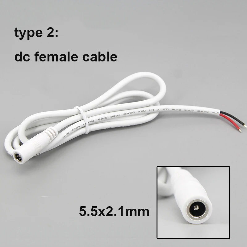 

QvvCev разъем питания для светодиодной ленты 1 м