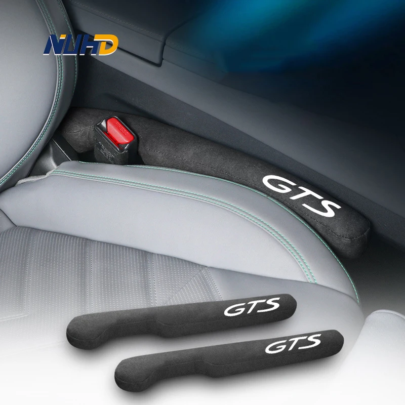 

Suede Car Seat Gap Leak-Proof Plug For-Porsche Panamera Macan Cayenne 718 911 GTS GT4 Interior Mouldings Anti-drop Accessories