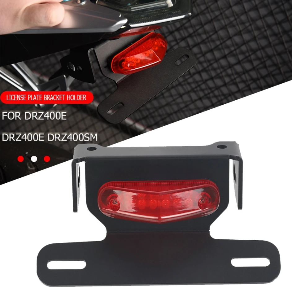 

2021 2020 FOR SUZUKI DRZ400 E S 2000-2022 DRZ400 SM 2005-2022 License Plate Holder Fender Eliminator Rear Tail Tidy DRZ400E SM S