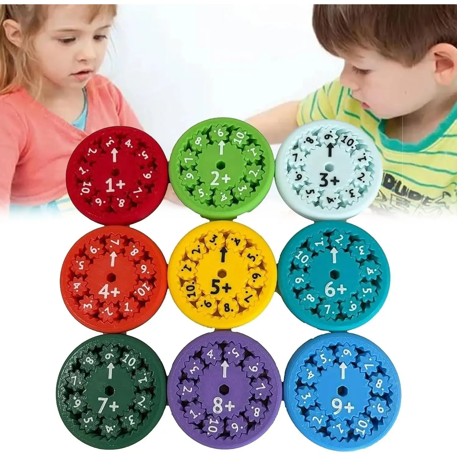 9 шт. фиджет-Спиннеры с математической формулой